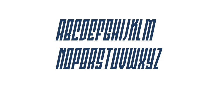 Templar Shield Italic Lowercase