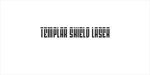 Templar Shield Laser Logo