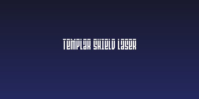 Templar Shield Laser Social Header