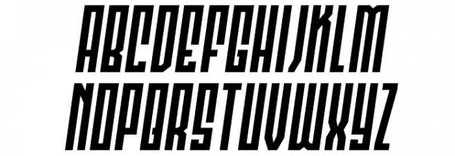 Templar Shield Semi-Italic 字体 小写
