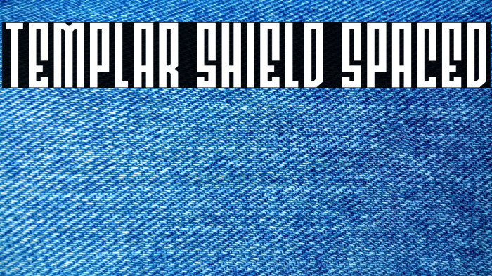 Templar Shield Spaced Example 2