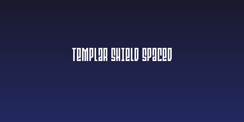 Templar Shield Spaced Social Header