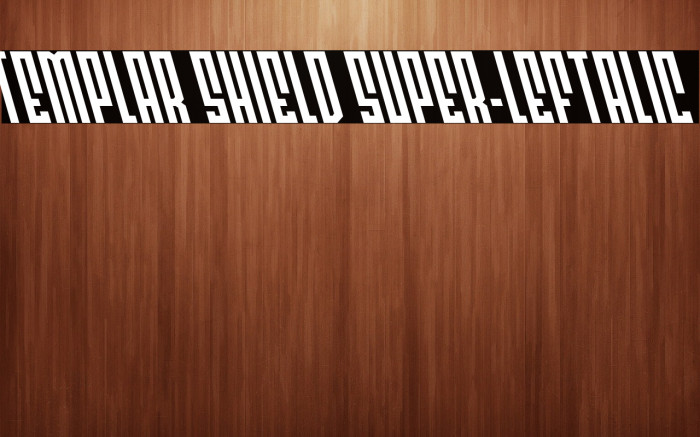 Templar Shield Super-Leftalic Example 2