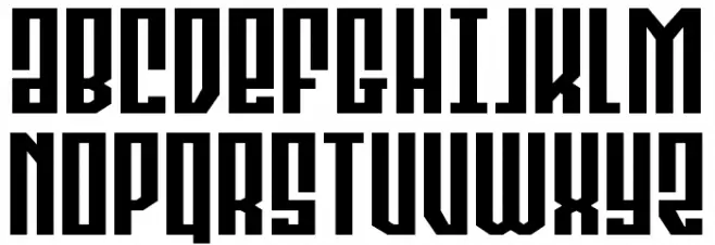 Templar Shield Wide Шрифта ВЕРХНИЙ