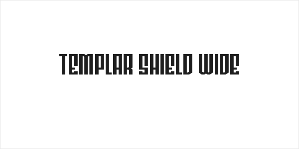 Templar Shield Wide Logo