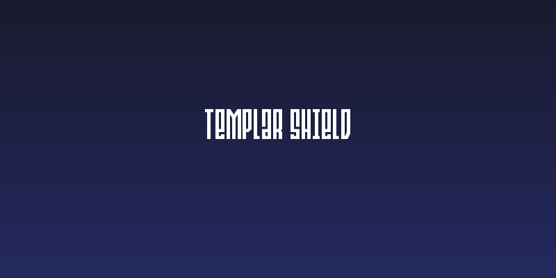 Templar Shield Social Header