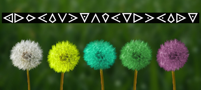 TemplarsCipherPlus Font examples