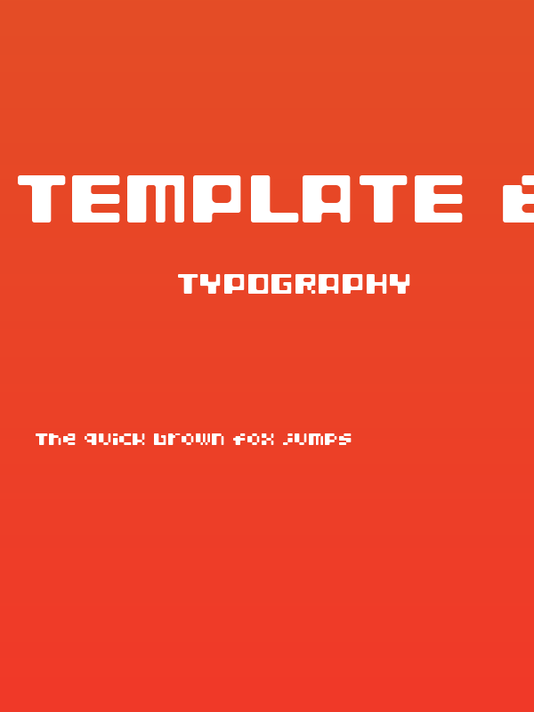 Template 6 Poster