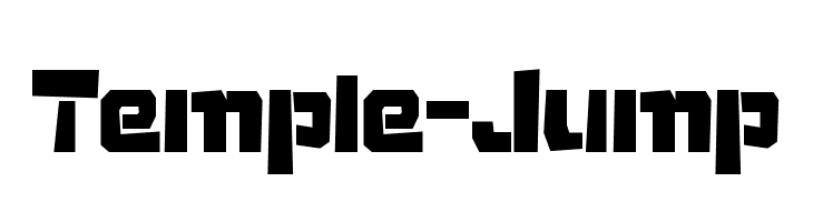 Temple-Jump  Descarca Fonturi Gratis