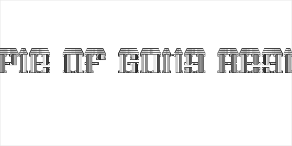 Temple of Gong Regular Logo