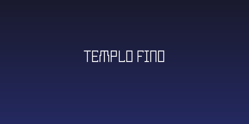 Templo Fino Social Header