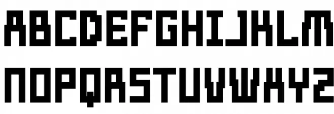 Templo Gordo Font UPPERCASE