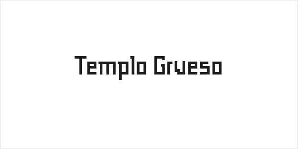Templo Grueso Logo