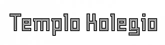 Templo Kolegio  Frei Schriftart Herunterladen
