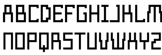 Templo Ligero Schriftart Groß