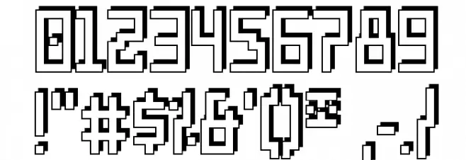 Templo Sombra Font OTHER CHARS