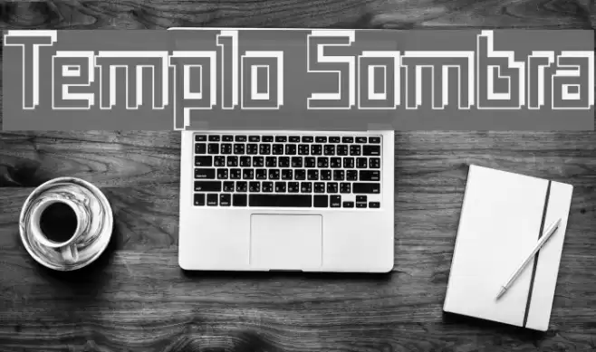 Templo Sombra Font examples