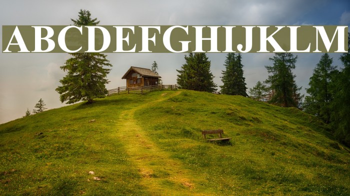 Tempo Esperanto Dika Font examples