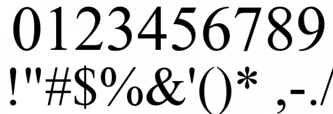 Tempo Esperanto Normala Font OTHER CHARS