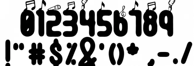 Tempo FREE Font OTHER CHARS