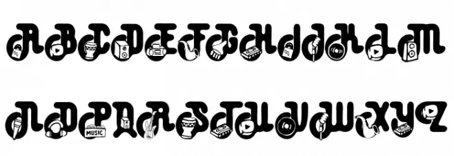Tempo FREE Fonte MAIÚSCULAS