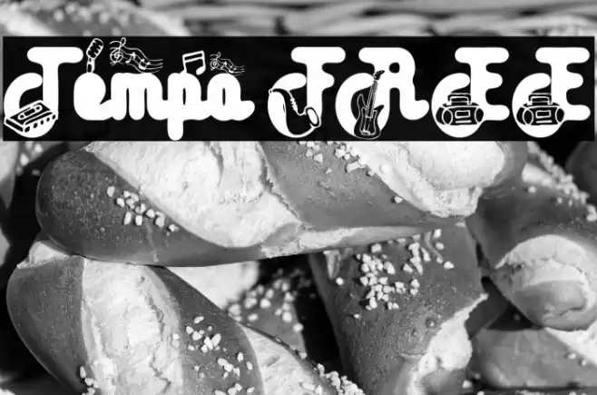 Tempo FREE Font examples