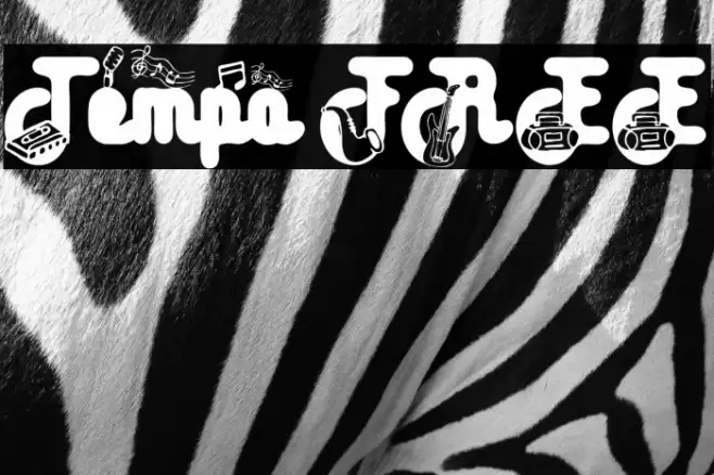 Tempo FREE Font examples