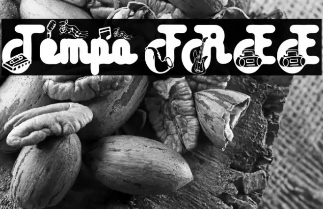 Tempo FREE Font examples