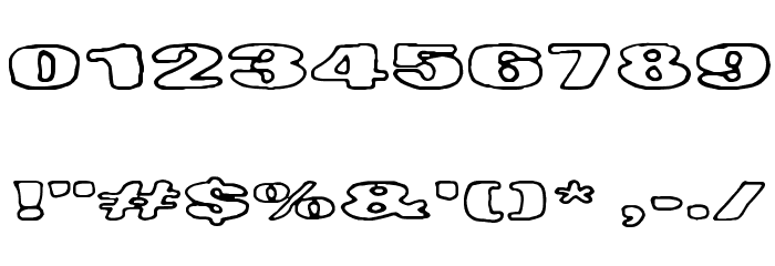 Tempo Minimo Bass Font OTHER CHARS