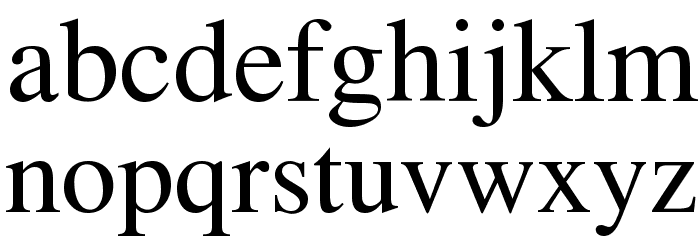 TempoFont Font LOWERCASE
