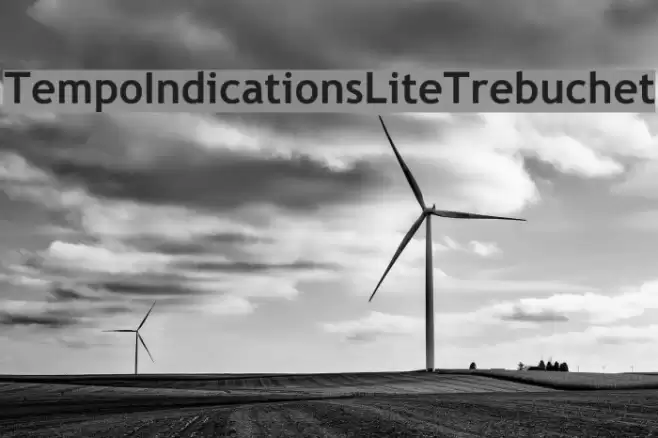 TempoIndicationsLiteTrebuchet Font examples