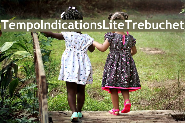 TempoIndicationsLiteTrebuchet Font examples