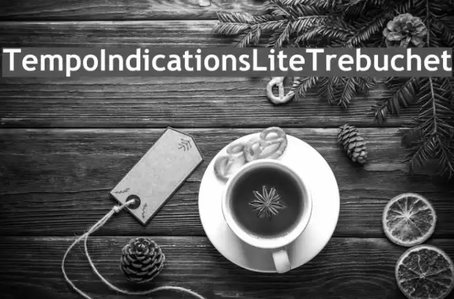 TempoIndicationsLiteTrebuchet Font examples