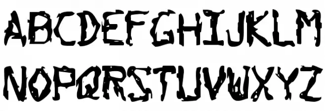 Temporal Shift Schriftart Groß