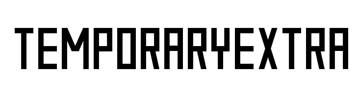 TemporaryExtra  baixar fontes gratis