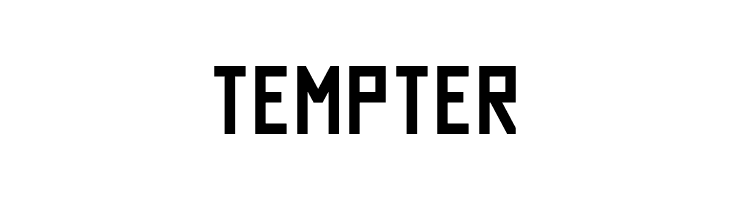 Tempter  フリーフォントのダウンロード