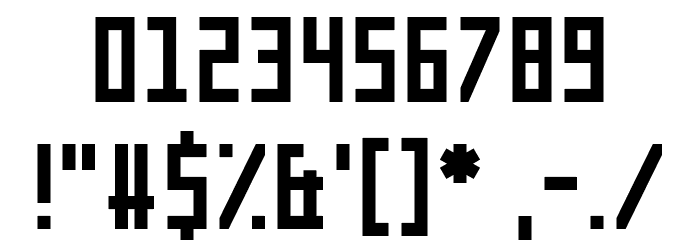 Tempter Font OTHER CHARS