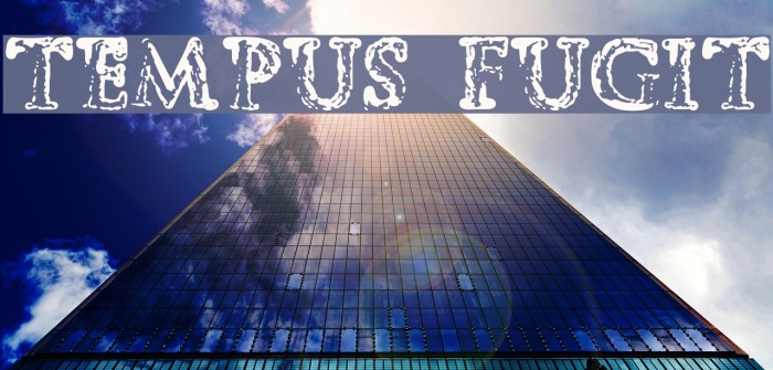 Tempus Fugit Font examples
