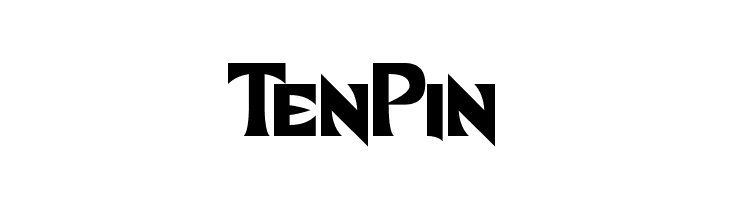 Ten Pin  Free Fonts Download
