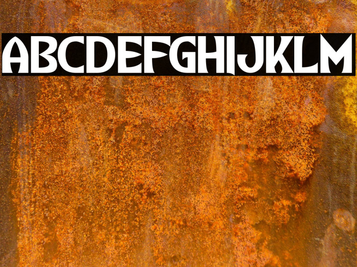 Ten Pin Font examples