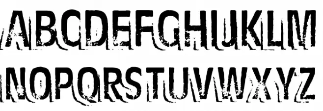 Ten Ton Ballyhoo Schriftart Groß