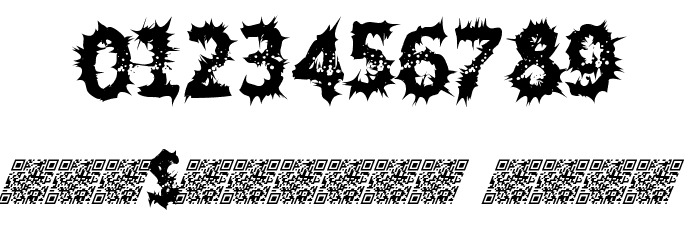 TenDimensional Font OTHER CHARS