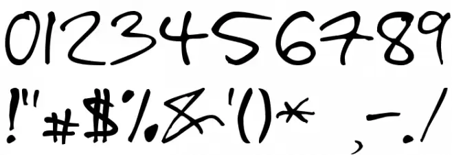 Tena Font OTHER CHARS