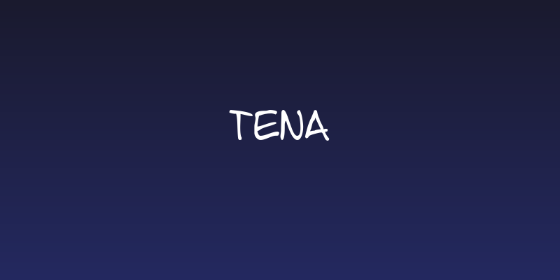 Tena Social Header