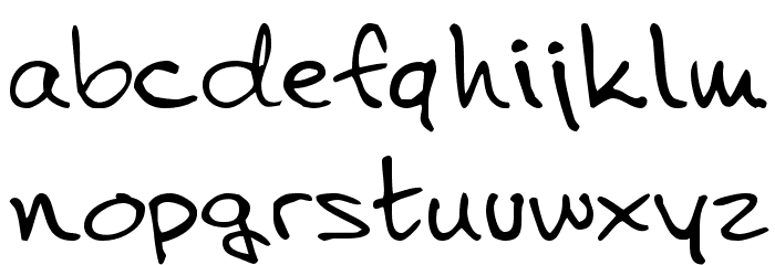 Tena Font LOWERCASE