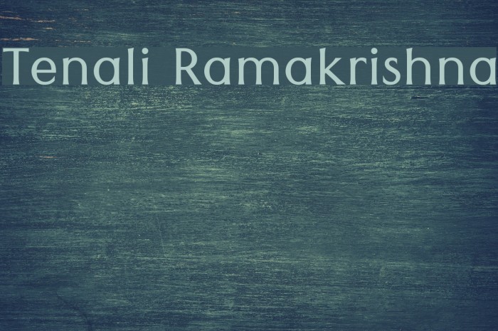 Tenali Ramakrishna Fuentes examples