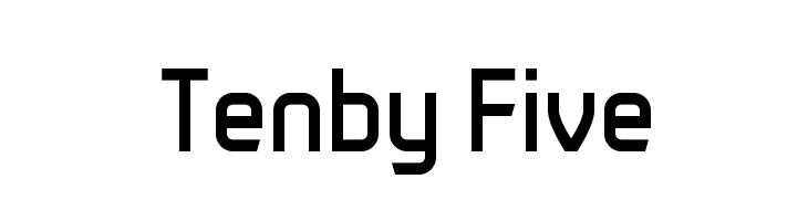 Tenby Five Font