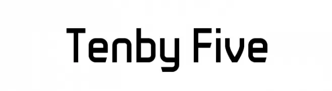 Tenby Five  免费字体下载
