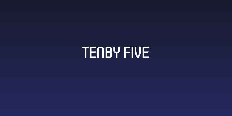 Tenby Five Social Header