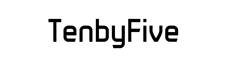 TenbyFive  नि: शुल्क फ़ॉन्ट्स डाउनलोड